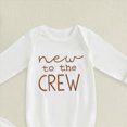 thumbnail image 4 of Gibobby Infant Long Sleeve Onesie Basic Solid Color Baby Bodysuit Breathable Long Sleeve Jumpsuit Fit Newborn Infant Rompers0 3 6 9 12 Months(0-3 Months,White), 4 of 4