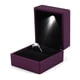 thumbnail image 2 of Caja Para Presentación De Joyas Con Almacenamiento De Anillos Con Luz LED, Diseño Elegante Para Compromisos, Bodas Y Más, 2 of 7