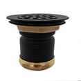thumbnail image 4 of Westbrass Junior Bar and Laundry Sink Drain Assembly with StrainerCover, Matte Black, 4 of 6
