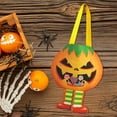 thumbnail image 5 of Halloween Candy Bag Reusable Non-Woven Fabric Trick or Treat Bags Portable Snack Tote For Toy Candy Event Organizers, 5 of 7