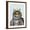 Brown Frame, variant on Art.com Cat Queen Stretched Canvas Print Wall Art by Fab Funky, 12" x 16"