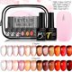 thumbnail image 1 of LILYCUTE Juego de manicura 36W Lámpara UV Juego de uñas 10 colores Semipermanente Juego de esmaltes de gel para uñas con capa superior para base Soak Off Lámpara LED UV zhangmengya LED, 1 of 2