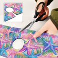 thumbnail image 6 of Yayeee Faucet Mat for Kitchen Sink 30" Diatomite Long Splash Guard Pad, Gradient Starfish Pattern, 6 of 7