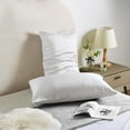 thumbnail image 2 of Silk Pillow Cases with Zipper, Mulberry Pillow Case,White,Standard,1pc, 2 of 7