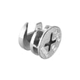 thumbnail image 5 of Uxcell 15x12mm Furniture Cam Lock Fittings Zinc Alloy with White Cover 20 Pack, 5 of 5