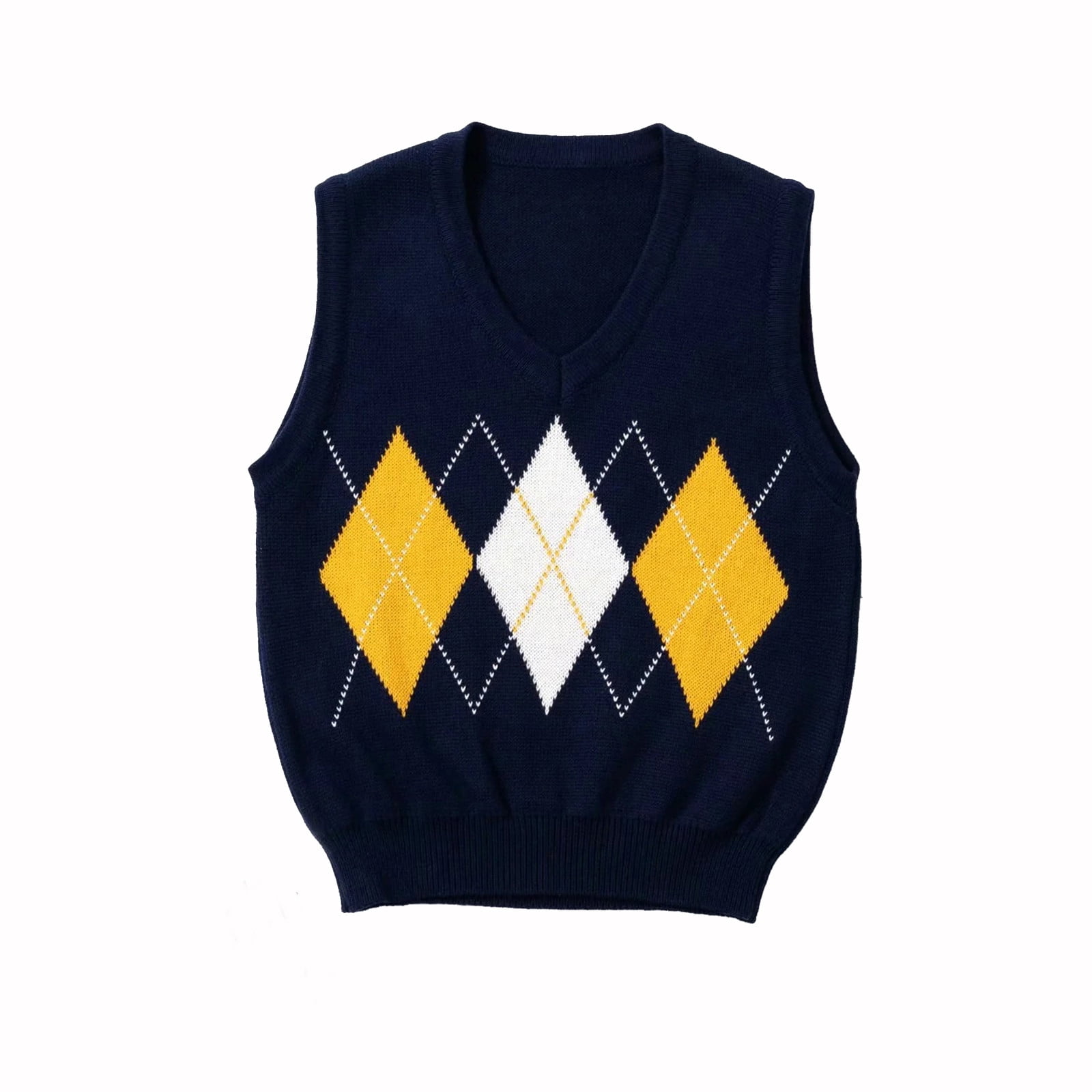 Women's Sweater New Style College Style Sleeveless Sweater Vest