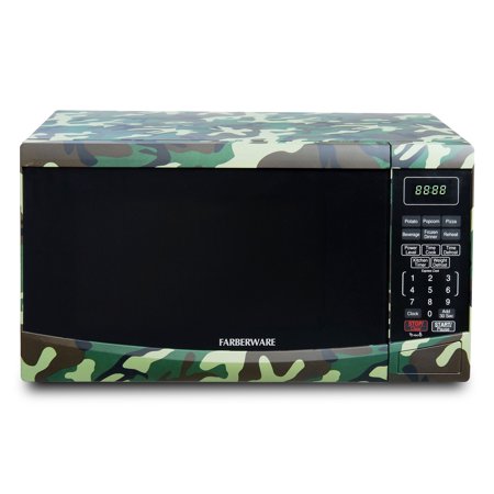 Farberware Classic FMO09BBTDMA 0.9 Cu. Ft 900-Watt Microwave Oven, Camouflage