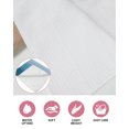 thumbnail image 6 of Blue Brown Ombre Kitchen Dish Towels for Drying Dishes Set of 3, Vintage Country Wooden Waffle Weave Microfiber Hand Tea Bathroom Towels Quick Dry & Absorbent Towel 12x12, 6 of 7