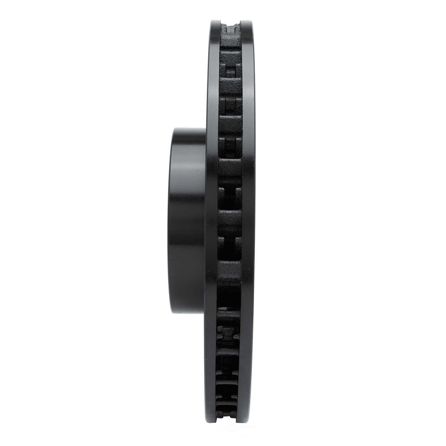 Dynamic Friction Company 633-02085D DFC Brake Rotor - Drilled And Slotted - Black
