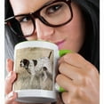 thumbnail image 2 of 3dRose, German Shorthair Pointer, 11oz Two-Tone Green Mug, 2 of 7