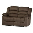 3 Piece Recliner Sofa Set with Recliner Sofa, Recliner Loveseat, and Recliner Chair in Taupe