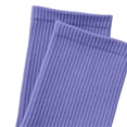 thumbnail image 5 of Kids Mid-Calf Socks 1 Pair Unisex Children Casual Solid Color Soft Stockings for Boys Girls Outdoor School Sports Daily Activewear 5-14 Years, 5 of 6