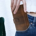 thumbnail image 7 of Leather Phone Case for iPhone 16E/iPhone SE 2025/iPhone SE4 Case,Retro Style PU/TPU Folio Wallet Case, Premium Folio Cover with [Card Slots] and [Kickstand],Magnetic Book Style Wallet-F8, 7 of 7