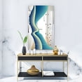 thumbnail image 4 of DESIGN ART Designart 'Nebulous Waves 9' Mid-Century Mirror - Printed Wall Mirror 23.7in.x31.5in., 4 of 5