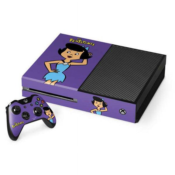 Skinit Cartoons Betty Rubble Xbox One Console and Controller Bundle Skin