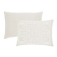 thumbnail image 4 of BNM Cotton Blend Vintage Medallion Bedspread Set, Twin, Off White, 4 of 6