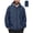 Navy, variant on Waterproof Rain Jacket Men Lightweight Packable Windbreaker Hooded Running Hiking Cycling Travel Coat