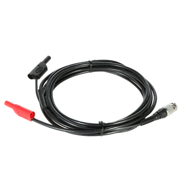 Cable De Prueba BNC A Banana HT30A - 3 Metros, 50 Ω, Para Diagnóstico Automotriz, Con Sondas Y Pinzas