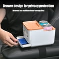thumbnail image 3 of JLFNYA Upgrade Multifunctional Car Armrest Storage,Car Seat Organizer with Foldable Cup Holder,Car Console Side Organizer,Multifunctional Car Seat Organizer for Water Cup,Paper Towels,Mobile Phones, 3 of 7