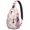 Marine Adorable Crab1, variant on Marine Adorable Crab Sling Backpack for Women Men Shoulder Backpack Chest Bag Chest Bag Travel Hiking Casual Sport Daypack