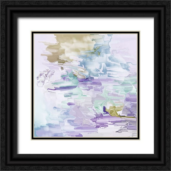 Auda, Christine 20x20 Black Ornate Wood Framed with Double Matting Museum Art Print Titled - Lost Mesa II