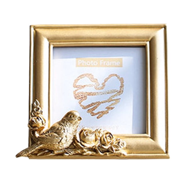veasfak Antique Rustic Vintage Photo Frame/Tabletop Photo Holder Craft Photo Frame 4inch Square