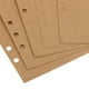 thumbnail image 3 of Cuaderno de papel con pestañas Kraft A5 de 5 piezas - color , se describe Marrón Gloria Cuaderno de papel con pestañas, 3 of 9