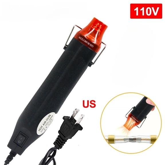 110V Multi-Functional Hot Air Gun - Safe & Versatile DIY Heat Gun for Soldering, Craftsmanship, and More