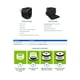 thumbnail image 3 of Kit de bolsa de servicio SatelliteSale Amphenol 500 pies de cable de gota blanca, 3 of 3