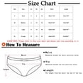 thumbnail image 2 of Bigersell Shapewear Underwear Clearance Cotton Boyshort Underwear Women Seamless Panty Style P-1083 Polyester Cheeky Panties Ladies Thong Briefs High Waist Women's Bikini Panties Black M, 2 of 3