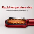 thumbnail image 4 of Hair Straightener Brush Hair Straightening Iron with Built-in Comb, Anti-Scald Fast Heating Safe Straightening Comb , Perfect for Professional Salon At Home for All Hair Types, 4 of 6