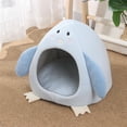 thumbnail image 4 of Casa de perrera lavable pa perros y gatos, moda pa cachorros, Yuyangstore Perrera lavable con cama nido, 4 of 8