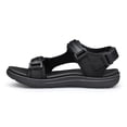 thumbnail image 2 of BNRSHOE Boys Sandals Open Toe Beach Sports Water Sandals for Kids Athletic Summer Outdoor Black, 2 of 7