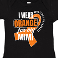 thumbnail image 4 of Inktastic I Wear Orange for My Mimi Multiple Sclerosis Awareness Boys or Girls Baby Bodysuit, 4 of 5