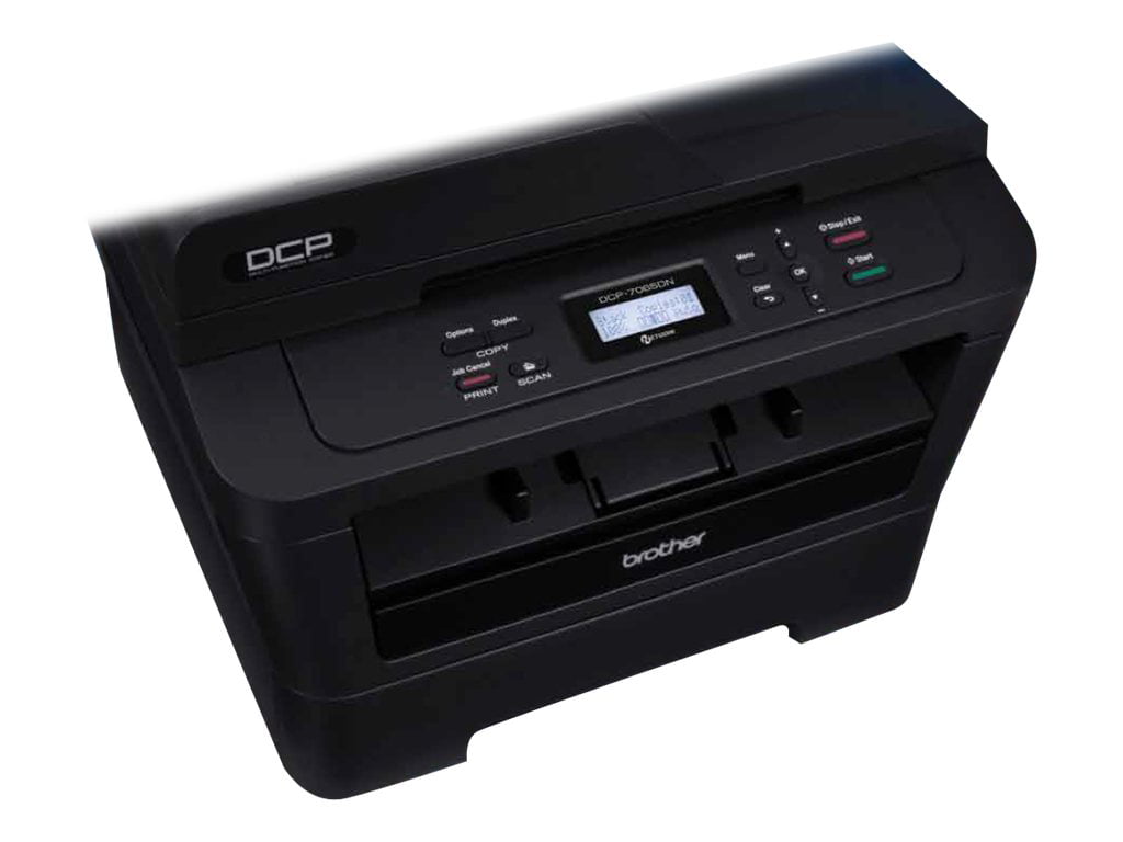 echo moersleutel Raad eens Brother DCP-7065DN - Multifunction printer - B/W - laser - 8.5 in x 14 in  (original) - A4/Legal (media) - up to 27 ppm (copying) - up to 27 ppm ( printing) - 250 sheets - USB 2.0, LAN - Walmart.com