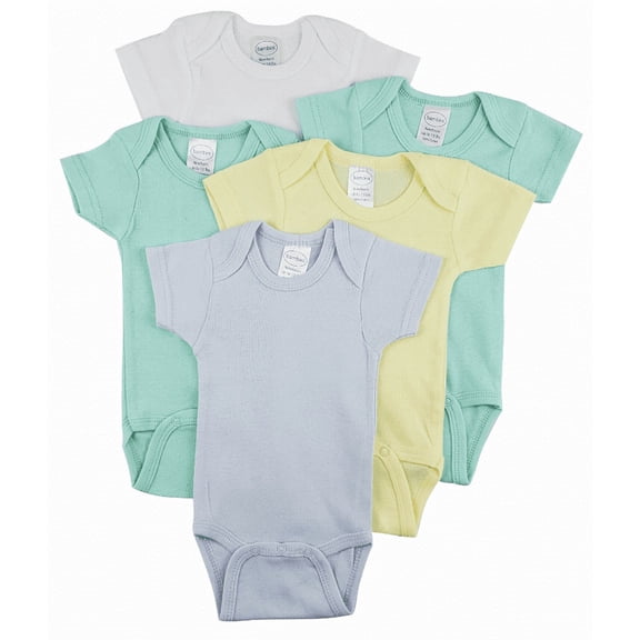Bambini Short Sleeve One Piece 5 Pack