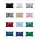thumbnail image 4 of Juego de fundas de almohada de seda para cabello y piel, tejido satinado, lujo asequible, diseño de cremallera oculta, suave, transpirable y refrescante, paquete de 2 (51 x 76 cm, gris oscuro), 4 of 4