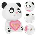 thumbnail image 2 of KAKOWELY Hucha de panda con forma de cerdito, alcancía, tarro para ahorrar dinero, decoración del hogar, 2 of 4