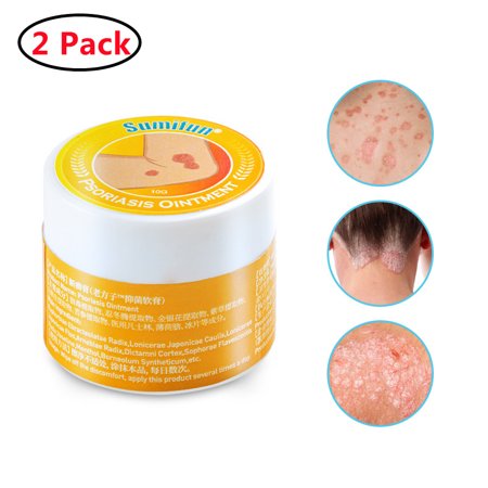 2 Pack Psoriasis Formula - Soothing Topical Cream with Coal Tar  Tea Tree Oil and Lavender Oil for Itching  Flaking  Dry