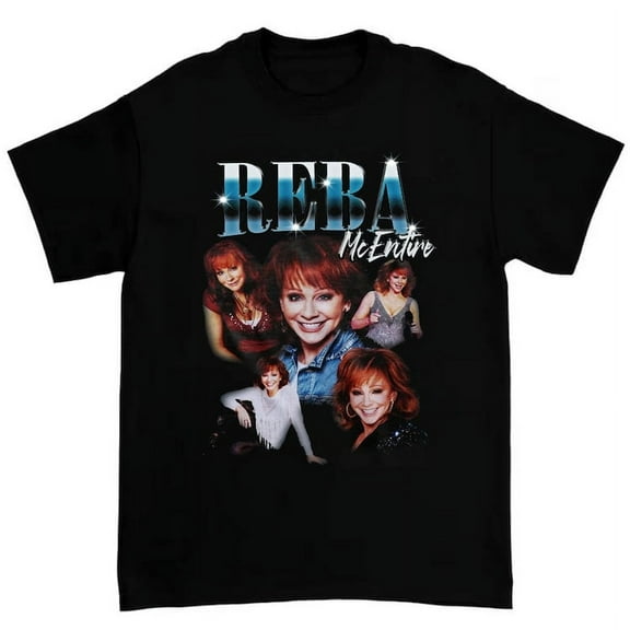 Reba McEntire T-Shirt Men's And Women's T-shirt Summer Casual Cool T-shirt