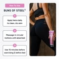 thumbnail image 4 of SteelFit Buns of Steel Maximum Toning Cream with 4% Intenslim, 4 of 6
