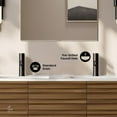 thumbnail image 5 of Cascade 48" Wall-Mounted Bathroom Vanity in Brown Oak with Double Basin Sink Top, 5 of 11