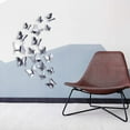 thumbnail image 3 of 48 DIY pieces Mirror Butterfly 3D Papillon Wall Stickers Sticker, 3 of 3