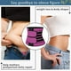 thumbnail image 5 of Fajas de neopreno para mujer Yinane Sudor cinturo entrenador control de barriga Rojo rosa, 5 of 8