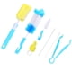 thumbnail image 1 of Cepillo de botella de 7 piezas Botella de lavado de esponja, cepillo Cepillo de chupete Botella de cepillo de paja, Juego de cepillo de limpieza de botella con clip Adepaton LL-2224-1, 1 of 6
