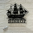 thumbnail image 2 of Handmadetneonsign Custom Schooner Sailing Ship Metal Wall Art LED Light - Personalized Sailor Ship, 2 of 4