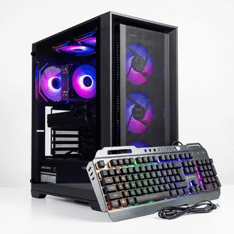 Gaming PC Computer Desktop Intel i7 Xeon E5 3.20GHz Radeon RX580