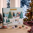 thumbnail image 5 of Yankee Candle Signature Votive Mini Jars 12 Days of Christmas Candle Advent Calendar Variety Pack, Natural Soy Wax Blend with Natural Fiber Wick, 1.3 OZ Glass Jar (Pack of 12), 5 of 9