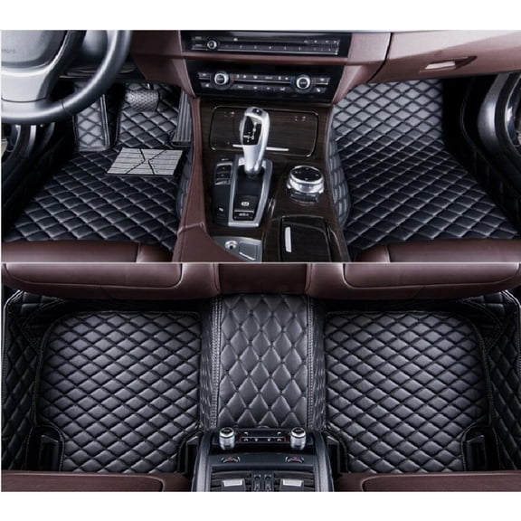 For Ford Mustang 1994-2024 Car Floor Mats Custom Front&Rear Auto Carpets Liners