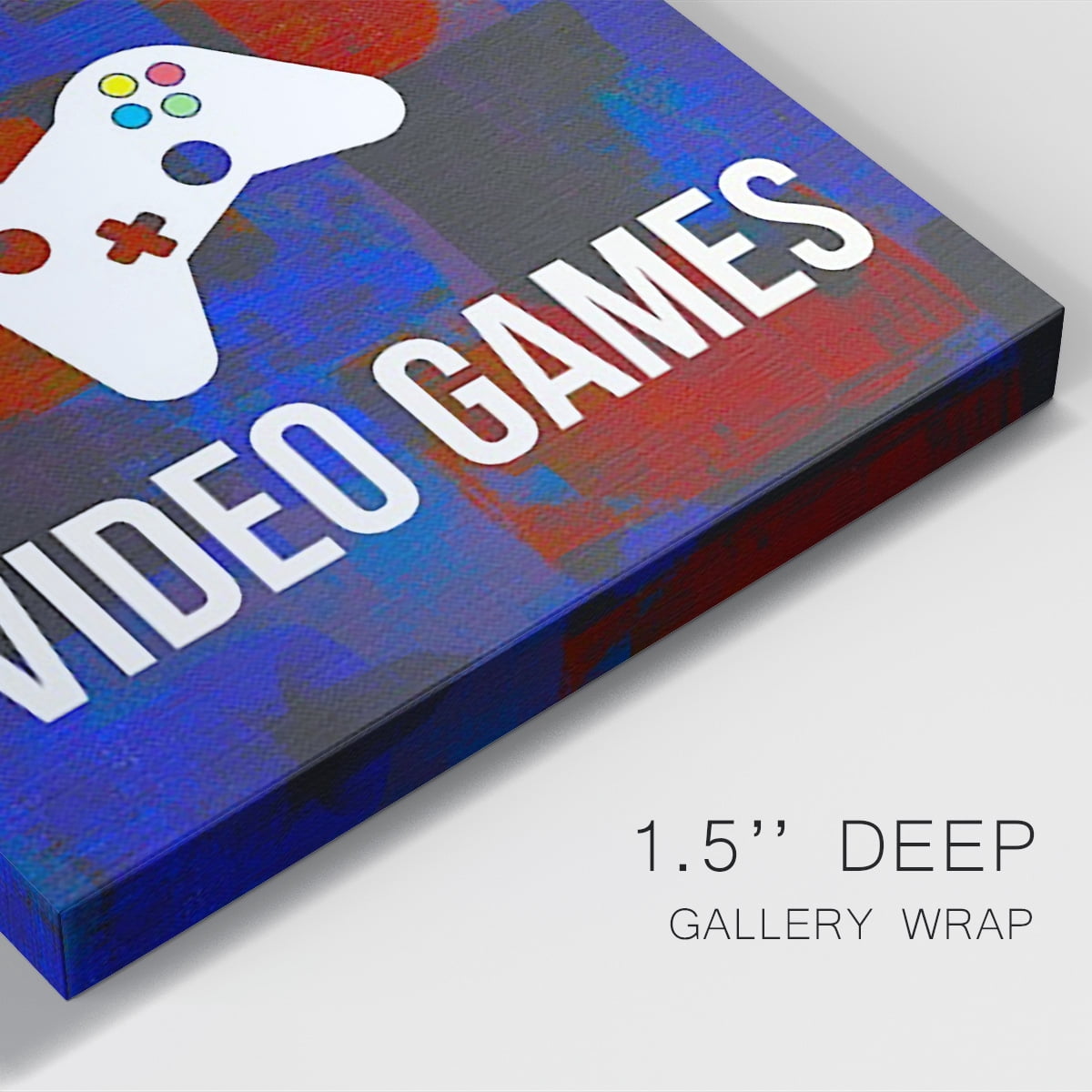 Gamer at Play III Premium Gallery Wrapped Canvas - Ready to Hang
